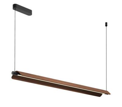VK LEADING LIGHT VK/04679/PE/D/WW-BW/W HALO 20W 3000K WALNUT WOOD PENDANT LAMP VK LEADING LIGHT VK/04679/PE/D/WW-BW/W HALO 20W 3000K WALNUT WOOD PENDANT LAMP