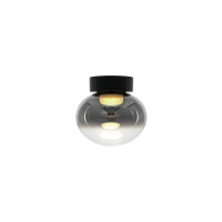 VK LEADING LIGHT VK/04686/CE/B-SG/W/20 IORI 5W 3000K BLACK/SMOKED CEILING LAMP VK LEADING LIGHT VK/04686/CE/B-SG/W/20 IORI 5W 3000K BLACK/SMOKED CEILING LAMP