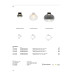 VK LEADING LIGHT VK/04686/CE/B-SG/W/20 IORI 5W 3000K BLACK/SMOKED CEILING LAMP