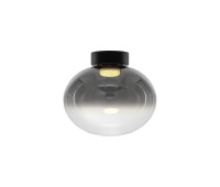 LED плафон VK LEADING LIGHT VK/04686/CE/B-SG/W/30 IORI 8W 3000K BLACK/SMOKED CEILING LAMP LED плафон VK LEADING LIGHT VK/04686/CE/B-SG/W/30 IORI 8W 3000K BLACK/SMOKED CEILING LAMP