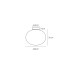 VK LEADING LIGHT VK/04686/CE/B-SG/W/40 IORI 11W 3000K BLACK/SMOKED CEILING LAMP