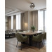 VK LEADING LIGHT VK/04686/CE/B-SG/W/40 IORI 11W 3000K BLACK/SMOKED CEILING LAMP