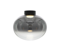 LED плафон VK LEADING LIGHT VK/04686/CE/B-SG/W/40 IORI 11W 3000K BLACK/SMOKED CEILING LAMP LED плафон VK LEADING LIGHT VK/04686/CE/B-SG/W/40 IORI 11W 3000K BLACK/SMOKED CEILING LAMP