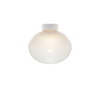 VK LEADING LIGHT VK/04686/CE/W-W/W/30 IORI 8W 3000K WHITE/OPAL CEILING LAMP