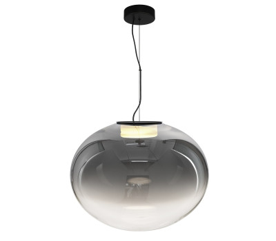 VK LEADING LIGHT VK/04686/PE/B-SG/W/50 IORI 15W 3000K BLACK/SMOKED PENDANT LAMP VK LEADING LIGHT VK/04686/PE/B-SG/W/50 IORI 15W 3000K BLACK/SMOKED PENDANT LAMP
