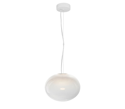 VK LEADING LIGHT VK/04686/PE/W-W/W/30 IORI 8W 3000K WHITE/OPAL PENDANT LAMP VK LEADING LIGHT VK/04686/PE/W-W/W/30 IORI 8W 3000K WHITE/OPAL PENDANT LAMP