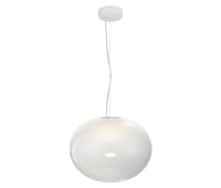 VK LEADING LIGHT VK/04686/PE/W-W/W/40 IORI 11W 3000K WHITE/OPAL PENDANT LAMP