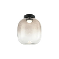 VK LEADING LIGHT VK/04687/CE/B-SG/W/24 IORI 8W 3000K BLACK/SMOKED CEILING LAMP VK LEADING LIGHT VK/04687/CE/B-SG/W/24 IORI 8W 3000K BLACK/SMOKED CEILING LAMP