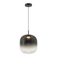 VK LEADING LIGHT VK/04687/PE/B-SG/W/24 IORI 8W 3000K BLACK/SMOKED PENDANT LAMP VK LEADING LIGHT VK/04687/PE/B-SG/W/24 IORI 8W 3000K BLACK/SMOKED PENDANT LAMP
