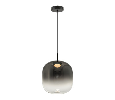 VK LEADING LIGHT VK/04687/PE/B-SG/W/24 IORI 8W 3000K BLACK/SMOKED PENDANT LAMP VK LEADING LIGHT VK/04687/PE/B-SG/W/24 IORI 8W 3000K BLACK/SMOKED PENDANT LAMP