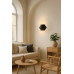 VK LEADING LIGHT VK/04688/WA/D/B/W ALERIA 11W 3000K BLACK WALL LAMP VK LEADING LIGHT VK/04688/WA/D/B/W ALERIA 11W 3000K BLACK WALL LAMP