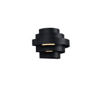 VK LEADING LIGHT VK/04688/WA/D/B/W ALERIA 11W 3000K BLACK WALL LAMP VK LEADING LIGHT VK/04688/WA/D/B/W ALERIA 11W 3000K BLACK WALL LAMP