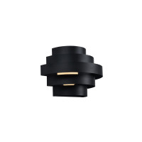 VK LEADING LIGHT VK/04688/WA/D/B/W ALERIA 11W 3000K BLACK WALL LAMP VK LEADING LIGHT VK/04688/WA/D/B/W ALERIA 11W 3000K BLACK WALL LAMP