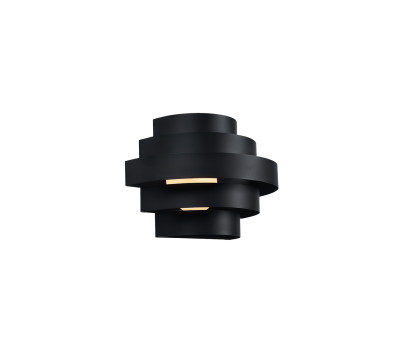 VK LEADING LIGHT VK/04688/WA/D/B/W ALERIA 11W 3000K BLACK WALL LAMP VK LEADING LIGHT VK/04688/WA/D/B/W ALERIA 11W 3000K BLACK WALL LAMP