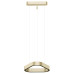 VK LEADING LIGHT VK/04689/PE/D/CG/W/40 ARIA 40W 3000K GOLD PENDANT LAMP VK LEADING LIGHT VK/04689/PE/D/CG/W/40 ARIA 40W 3000K GOLD PENDANT LAMP