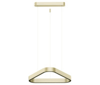 VK LEADING LIGHT VK/04689/PE/D/CG/W/60 ARIA 60W 3000K GOLD PENDANT LAMP