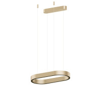 VK LEADING LIGHT VK/04690/PE/D/CG/W/60 ARIA 60W 3000K GOLD PENDANT LAMP