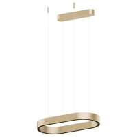 VK LEADING LIGHT VK/04690/PE/D/CG/W/60 ARIA 60W 3000K GOLD PENDANT LAMP VK LEADING LIGHT VK/04690/PE/D/CG/W/60 ARIA 60W 3000K GOLD PENDANT LAMP