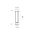 LED пендел VK LEADING LIGHT VK/04691/PE/D/B/W AURA 20W 3000K BLACK PENDANT LAMP LED пендел VK LEADING LIGHT VK/04691/PE/D/B/W AURA 20W 3000K BLACK PENDANT LAMP