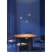 VK LEADING LIGHT VK/04691/PE/D/RGD/W AURA 20W 3000K ROSE GOLD PENDANT LAMP VK LEADING LIGHT VK/04691/PE/D/RGD/W AURA 20W 3000K ROSE GOLD PENDANT LAMP
