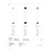LED пендел VK LEADING LIGHT VK/04691/PE/D/B/W AURA 20W 3000K BLACK PENDANT LAMP LED пендел VK LEADING LIGHT VK/04691/PE/D/B/W AURA 20W 3000K BLACK PENDANT LAMP
