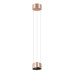 VK LEADING LIGHT VK/04691/PE/D/RGD/W AURA 20W 3000K ROSE GOLD PENDANT LAMP VK LEADING LIGHT VK/04691/PE/D/RGD/W AURA 20W 3000K ROSE GOLD PENDANT LAMP