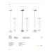 LED лампион VK LEADING LIGHT VK/04692/B/W AURA 20W 3000K BLACK FLOOR LAMP LED лампион VK LEADING LIGHT VK/04692/B/W AURA 20W 3000K BLACK FLOOR LAMP