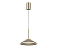 VK LEADING LIGHT VK/04693/PE/D/CG/W AMELIE 18W 3000K CHAMPAGNE GOLD PENDANT LAMP