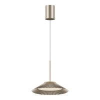 VK LEADING LIGHT VK/04693/PE/D/CG/W AMELIE 18W 3000K CHAMPAGNE GOLD PENDANT LAMP VK LEADING LIGHT VK/04693/PE/D/CG/W AMELIE 18W 3000K CHAMPAGNE GOLD PENDANT LAMP