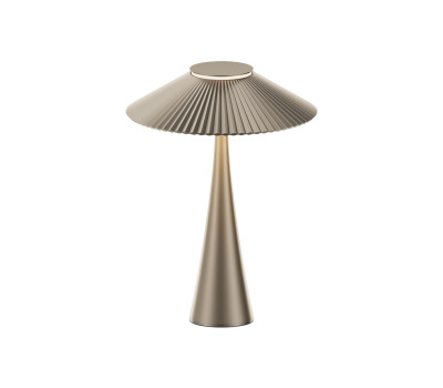 VK LEADING LIGHT VK/04695/CG/W AMELIE 18W 3000K CHAMPAGNE GOLD TABLE LAMP VK LEADING LIGHT VK/04695/CG/W AMELIE 18W 3000K CHAMPAGNE GOLD TABLE LAMP