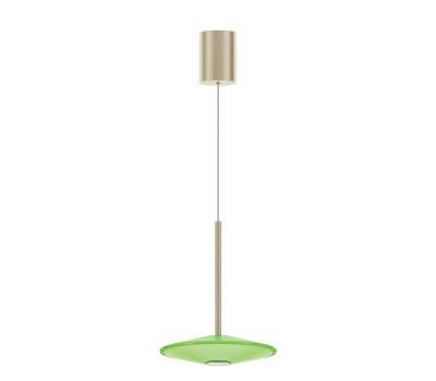 VK LEADING LIGHT VK/04696/PE/D/GR/W SORA 10W 3000K GREEN PENDANT LAMP