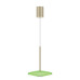 VK LEADING LIGHT VK/04696/PE/D/GR/W SORA 10W 3000K GREEN PENDANT LAMP