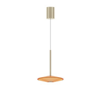 VK LEADING LIGHT VK/04696/PE/D/OR/W SORA 10W 3000K ORANGE PENDANT LAMP