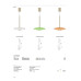 LED пендел VK LEADING LIGHT VK/04696/PE/D/OR/W SORA 10W 3000K ORANGE PENDANT LAMP LED пендел VK LEADING LIGHT VK/04696/PE/D/OR/W SORA 10W 3000K ORANGE PENDANT LAMP