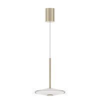 LED пендел VK LEADING LIGHT VK/04696/PE/D/W/W SORA 10W 3000K WHITE PENDANT LAMP LED пендел VK LEADING LIGHT VK/04696/PE/D/W/W SORA 10W 3000K WHITE PENDANT LAMP