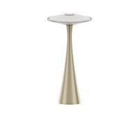 LED настолна лампа VK LEADING LIGHT VK/04697/W/W SORA 10W 3000K CHAMPAGNE GOLD/WHITE TABLE LAMP LED настолна лампа VK LEADING LIGHT VK/04697/W/W SORA 10W 3000K CHAMPAGNE GOLD/WHITE TABLE LAMP