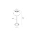 LED настолна лампа VK LEADING LIGHT VK/04700/CG/W ARBOR 10W 3000K WHITE/CHAMPAGNE GOLD TABLE LAMP LED настолна лампа VK LEADING LIGHT VK/04700/CG/W ARBOR 10W 3000K WHITE/CHAMPAGNE GOLD TABLE LAMP