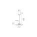 LED пендел VK LEADING LIGHT VK/04701/PE/D/B-G/W ELISE 10W 3000K BLACK/CHAMPAGNE GOLD PENDANT LAMP LED пендел VK LEADING LIGHT VK/04701/PE/D/B-G/W ELISE 10W 3000K BLACK/CHAMPAGNE GOLD PENDANT LAMP