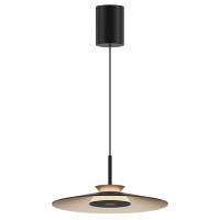 LED пендел VK LEADING LIGHT VK/04701/PE/D/B-G/W ELISE 10W 3000K BLACK/CHAMPAGNE GOLD PENDANT LAMP LED пендел VK LEADING LIGHT VK/04701/PE/D/B-G/W ELISE 10W 3000K BLACK/CHAMPAGNE GOLD PENDANT LAMP
