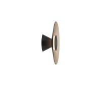 VK LEADING LIGHT VK/04701/WA/D/B-G/W ELISE 8W 3000K BLACK/CHAMPAGNE GOLD WALL LAMP VK LEADING LIGHT VK/04701/WA/D/B-G/W ELISE 8W 3000K BLACK/CHAMPAGNE GOLD WALL LAMP