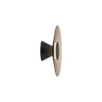 LED аплик VK LEADING LIGHT VK/04701/WA/D/B-G/W ELISE 8W 3000K BLACK/CHAMPAGNE GOLD WALL LAMP LED аплик VK LEADING LIGHT VK/04701/WA/D/B-G/W ELISE 8W 3000K BLACK/CHAMPAGNE GOLD WALL LAMP
