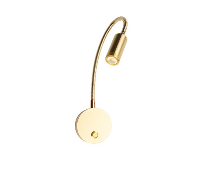VK LEADING LIGHT VK/04702/GD/W JAK 3W 3000K GOLD WALL LAMP VK LEADING LIGHT VK/04702/GD/W JAK 3W 3000K GOLD WALL LAMP
