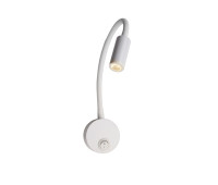 VK LEADING LIGHT VK/04702/W/W JAK 3W 3000K WHITE WALL LAMP VK LEADING LIGHT VK/04702/W/W JAK 3W 3000K WHITE WALL LAMP