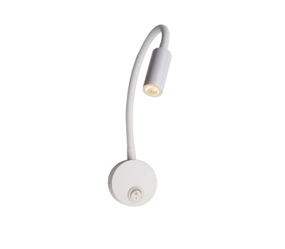VK LEADING LIGHT VK/04702/W/W JAK 3W 3000K WHITE WALL LAMP VK LEADING LIGHT VK/04702/W/W JAK 3W 3000K WHITE WALL LAMP