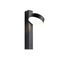 VK LEADING LIGHT VK/04703/B/W LOPI 8W 3000K BLACK WALL LAMP VK LEADING LIGHT VK/04703/B/W LOPI 8W 3000K BLACK WALL LAMP