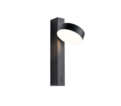 VK LEADING LIGHT VK/04703/B/W LOPI 8W 3000K BLACK WALL LAMP VK LEADING LIGHT VK/04703/B/W LOPI 8W 3000K BLACK WALL LAMP