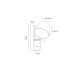 VK LEADING LIGHT VK/04704/DW-B/W NOVEL 6W 3000K BLACK/WOOD WALL LAMP VK LEADING LIGHT VK/04704/DW-B/W NOVEL 6W 3000K BLACK/WOOD WALL LAMP