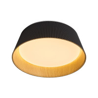 VK LEADING LIGHT VK/04707/CE/D/B/W AELIA 30W 3000K BLACK/WOOD GRAIN CEILING LAMP VK LEADING LIGHT VK/04707/CE/D/B/W AELIA 30W 3000K BLACK/WOOD GRAIN CEILING LAMP