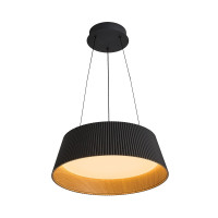 VK LEADING LIGHT VK/04707/PE/D/B/W AELIA 30W 3000K BLACK/WOOD GRAIN PENDANT LAMP VK LEADING LIGHT VK/04707/PE/D/B/W AELIA 30W 3000K BLACK/WOOD GRAIN PENDANT LAMP