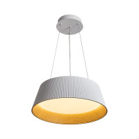 VK LEADING LIGHT VK/04707/PE/D/W/W AELIA 30W 3000K WHITE/WOOD GRAIN PENDANT LAMP VK LEADING LIGHT VK/04707/PE/D/W/W AELIA 30W 3000K WHITE/WOOD GRAIN PENDANT LAMP
